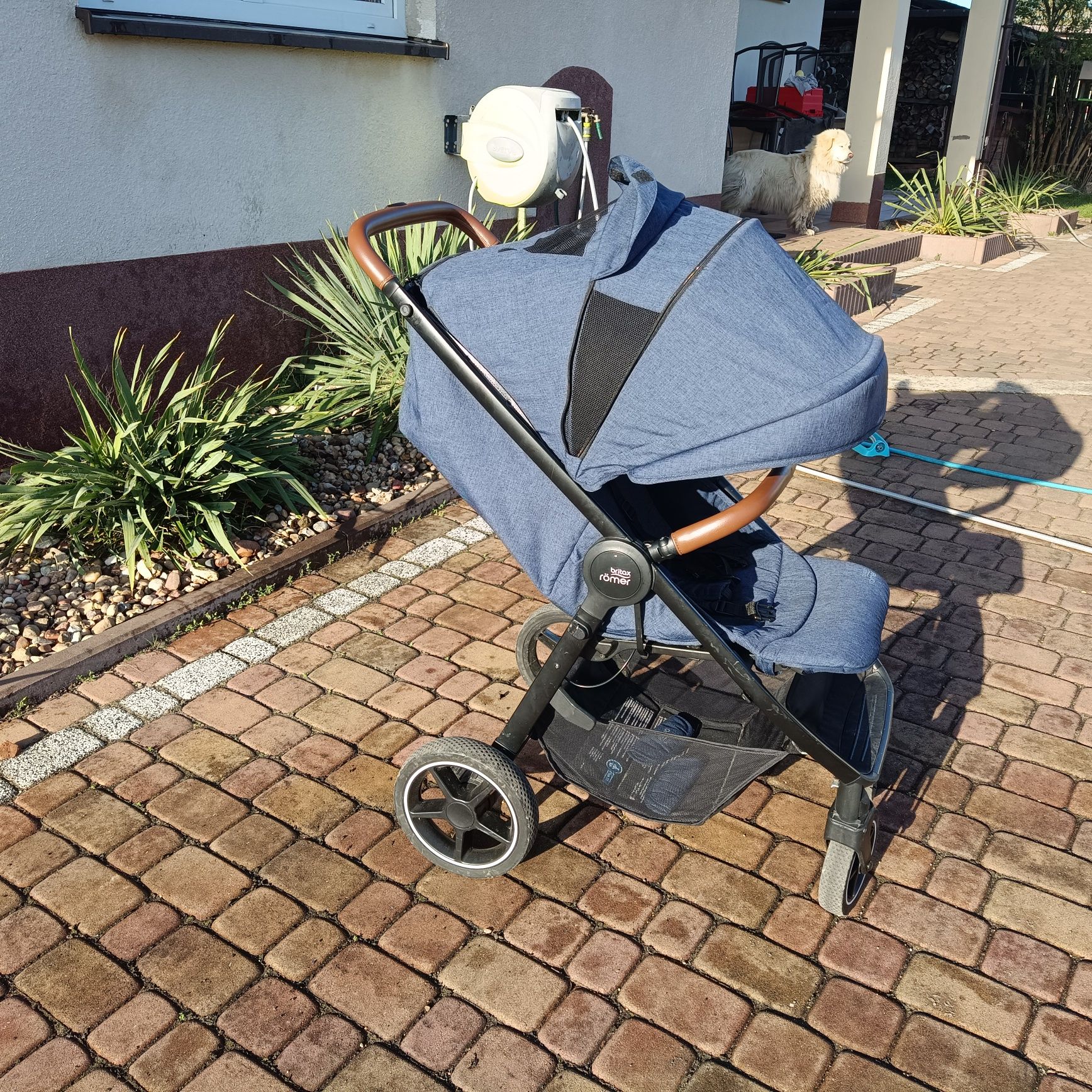Wózek britax Romet niebieski b-agile-r