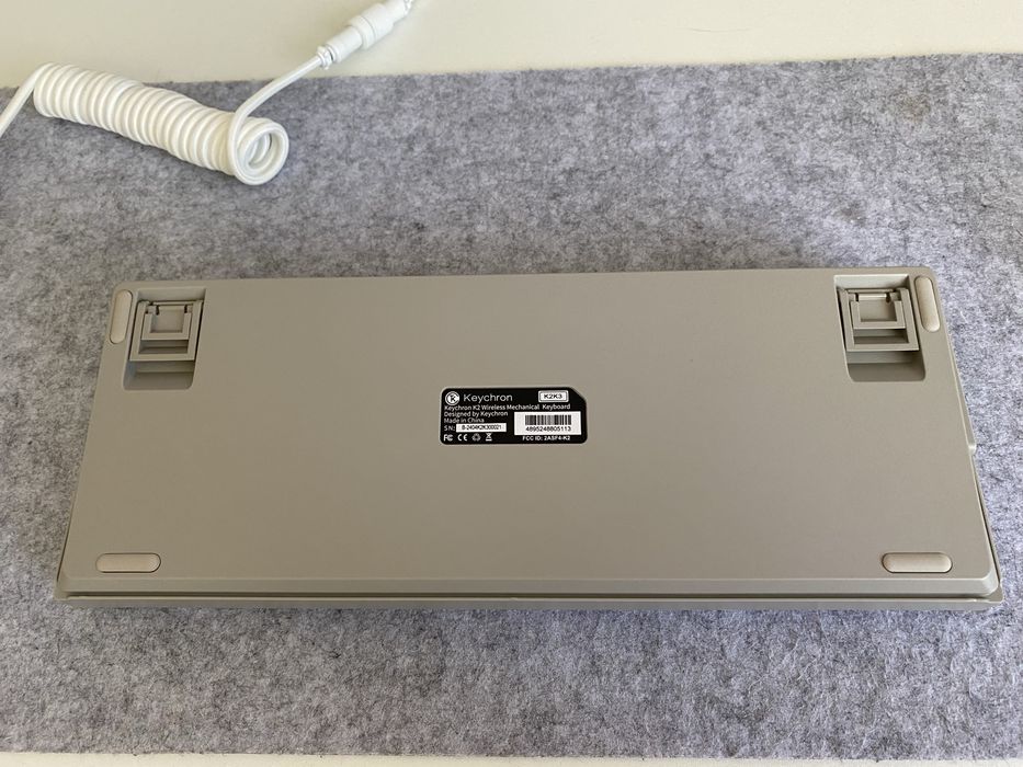 Keychron K2K3 Retro + Coiled Cable