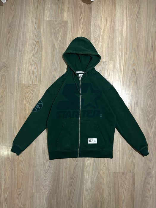 Базове зіп худі Starter | Чоловічий M | Зелений