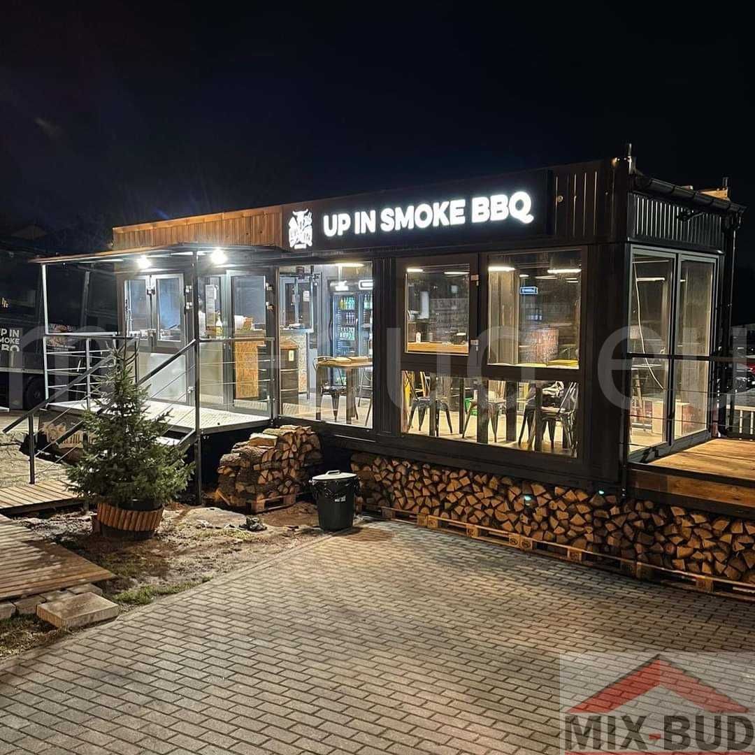 Kontener gastronomiczny bar restauracja pawilon - od 25 900 zł netto