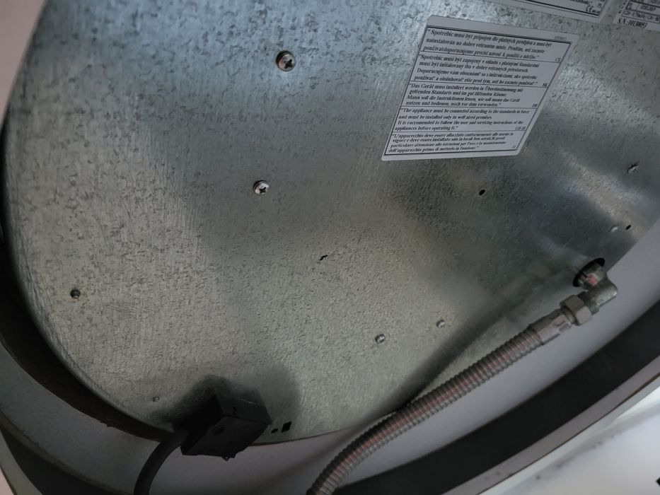 Płyta gazowa 3 palniki okrągła