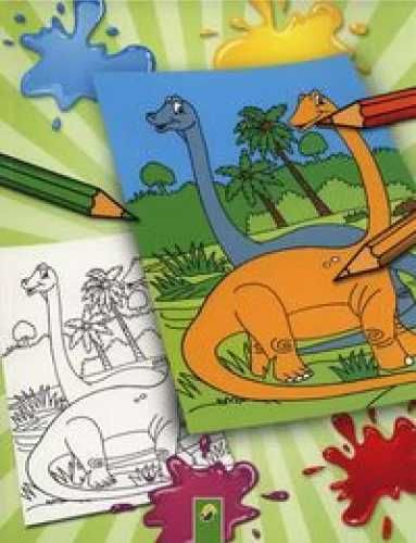 Kolorowanka Dinozaury - praca zbiorowa