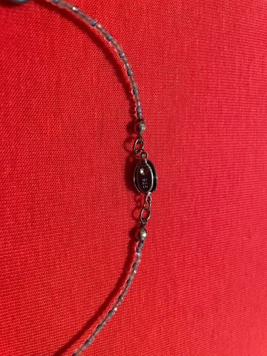 Чокер лабрадорит унісекс. Намисто. Бусы.