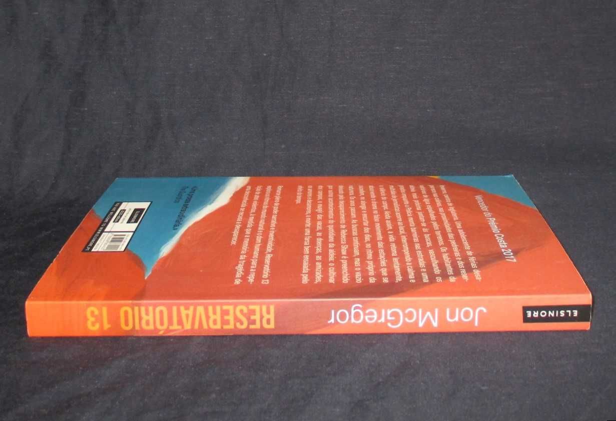Livro Reservatório 13 Jon McGregor