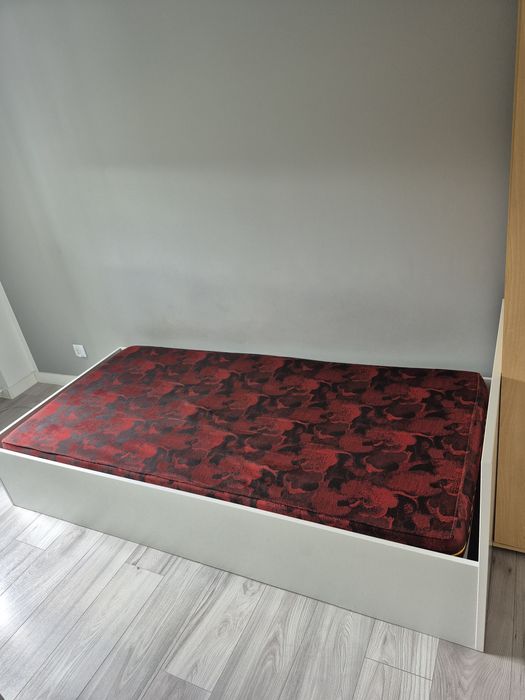 Łóżko białe 90 uniwersalne