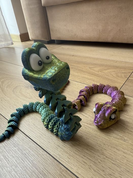 Змія 3Д надрукована іграшка принтер