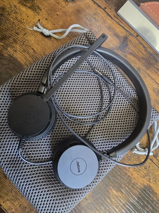 Słuchawki z mikrofonem Jabra Evolve 30 II Duo do konferencji do rozmow