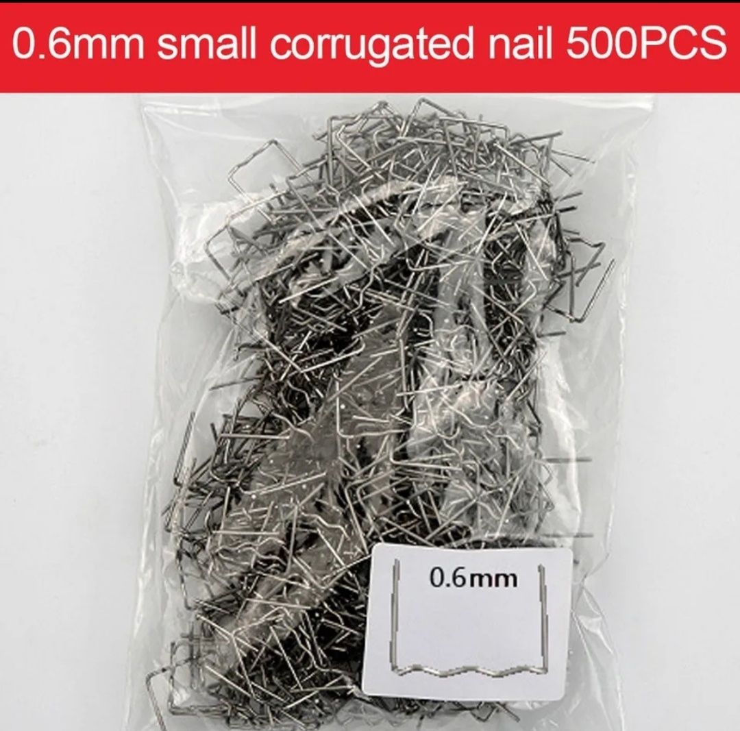 500 grampos máquina soldar plástico 0,6mm