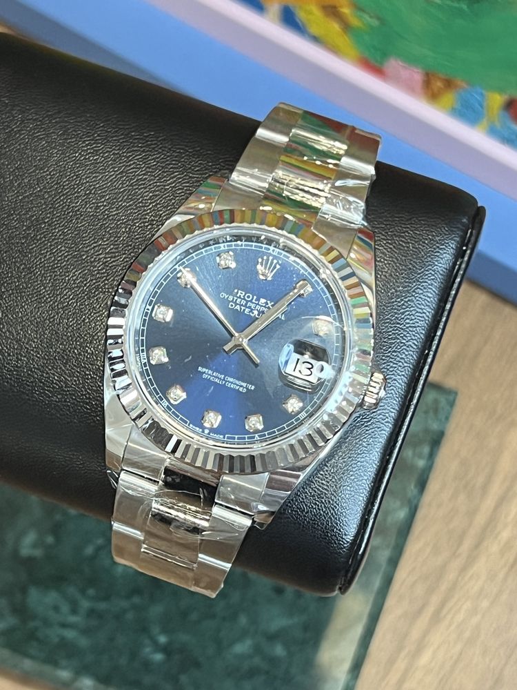 Rolex Datejust 41 Nowy / Nienoszony / Kompletny zestaw / Białe złoto