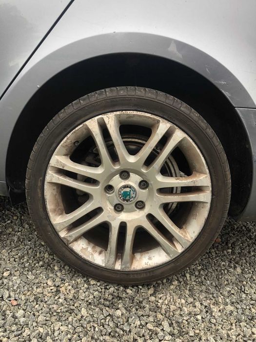 Комплект дисків з гумою диски R18 5x112 7.5J ET46 Skoda Volkswagen