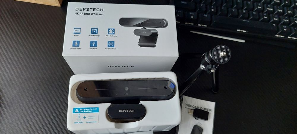 Kamerka Depstech 4K AF UHD Webcam