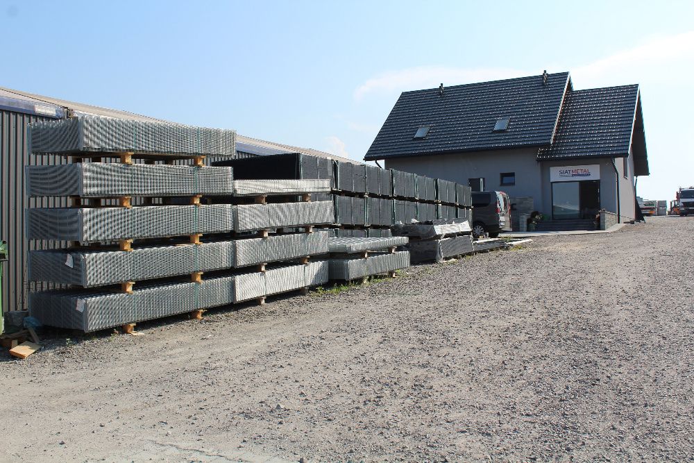 Brama przesuwna 1,5x4m profil pionowy 15x15mm oc ral KOMPLETNA