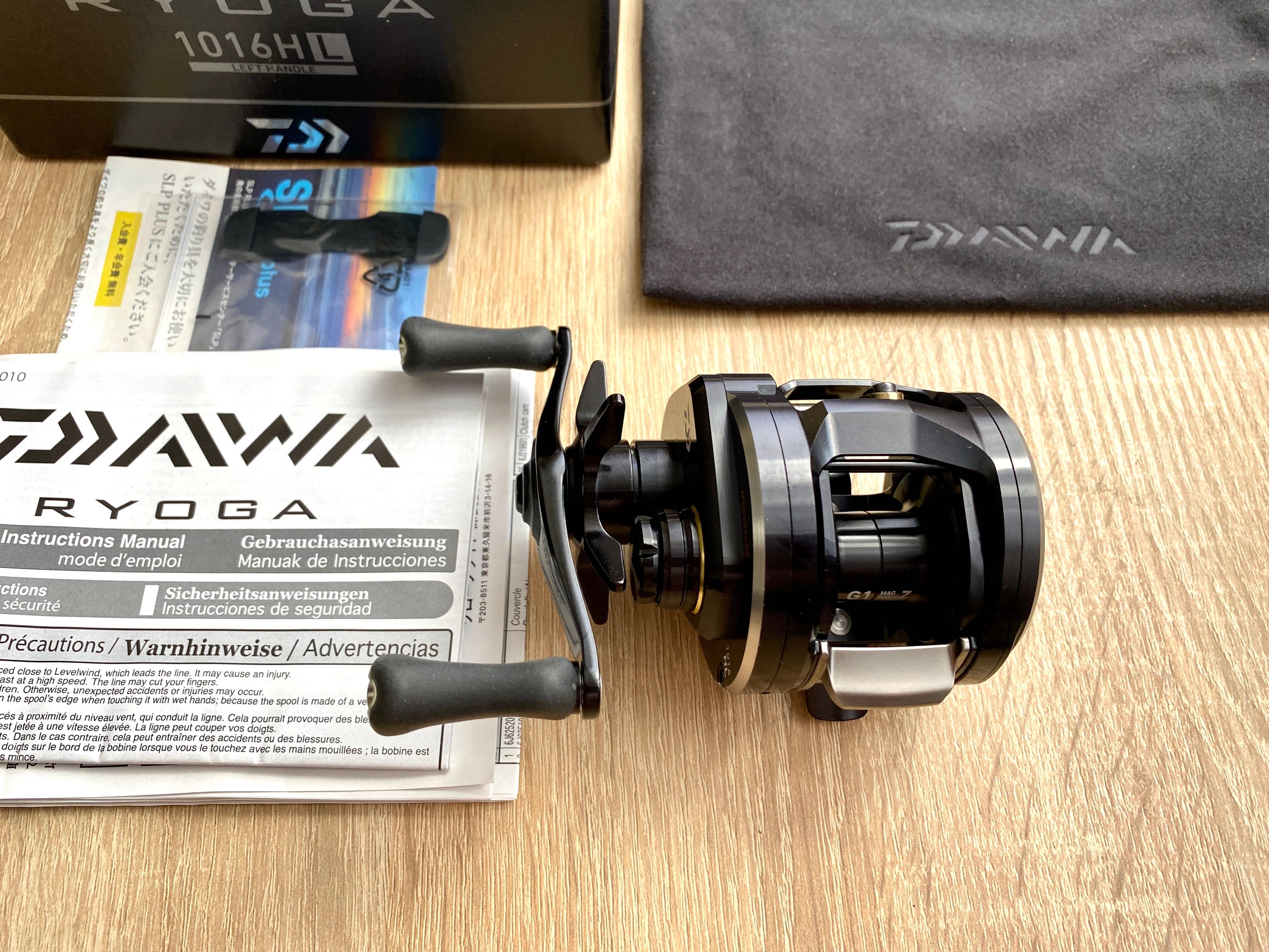 Новые мультипликаторные катушки Daiwa 18 RYOGA 1016HL- ЯПОНИЯ