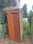 Toaleta WC szalet budowlana ogrodowa Stobierna Jasionka