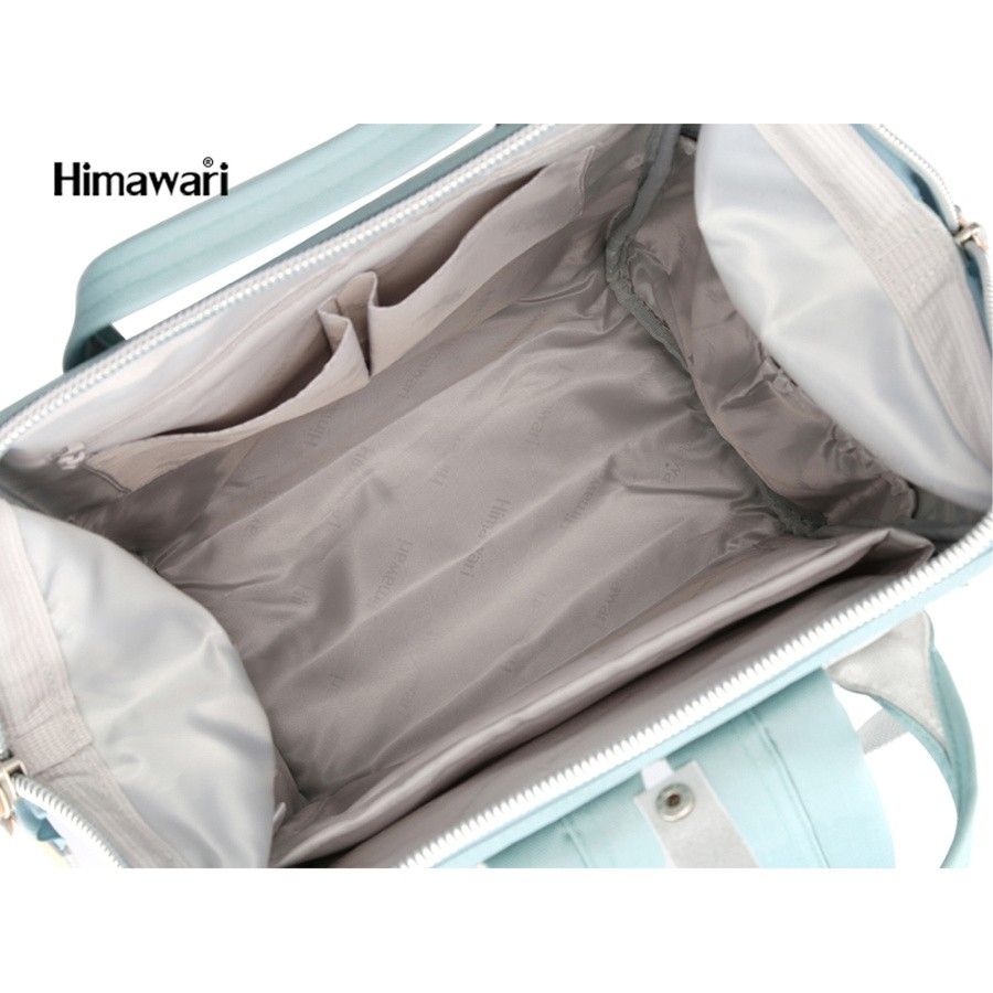 plecak damski miętowy nieprzemakalny na laptopa - himawari