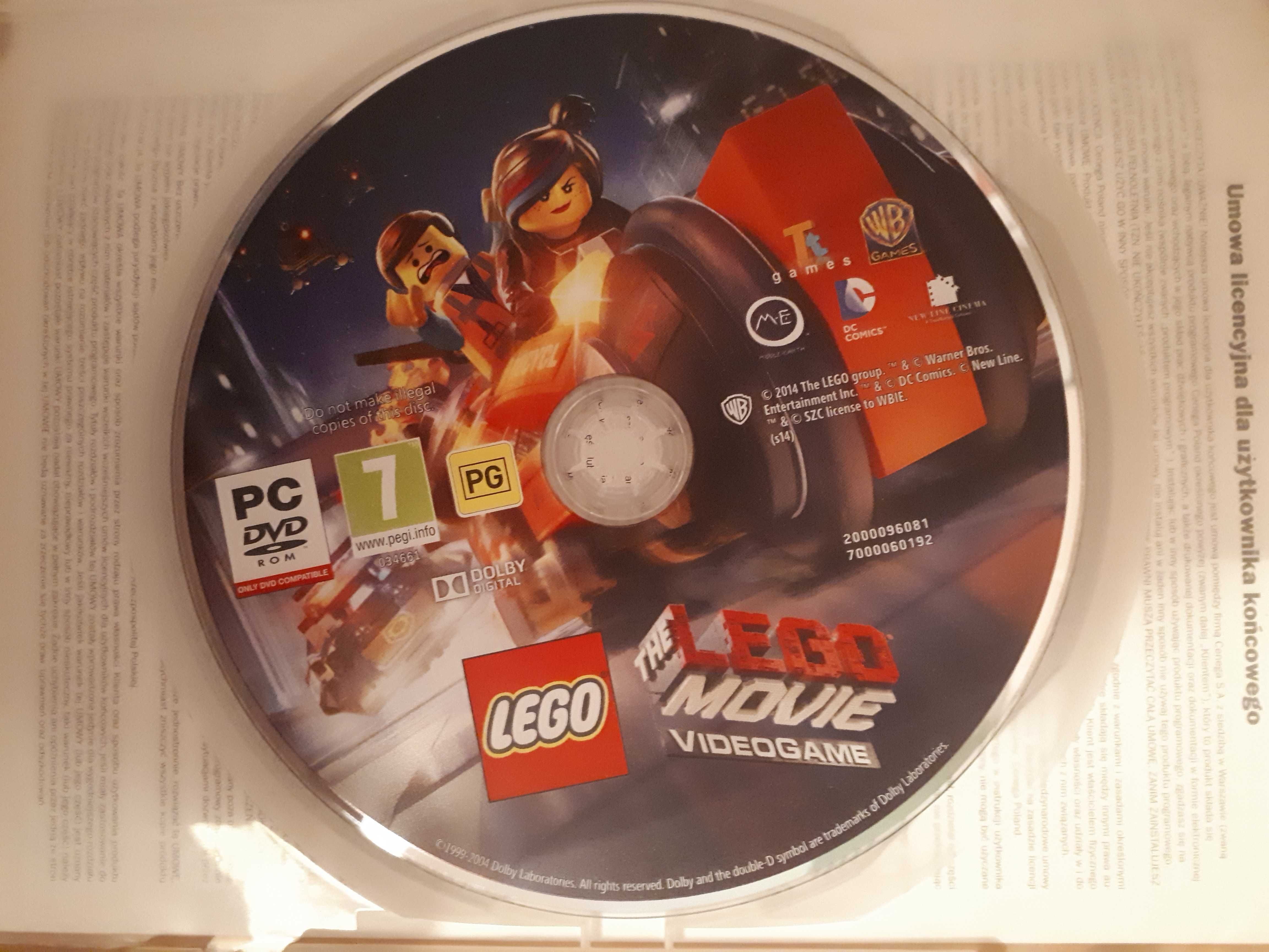 oryginalna gra Lego przygoda na PC DVD