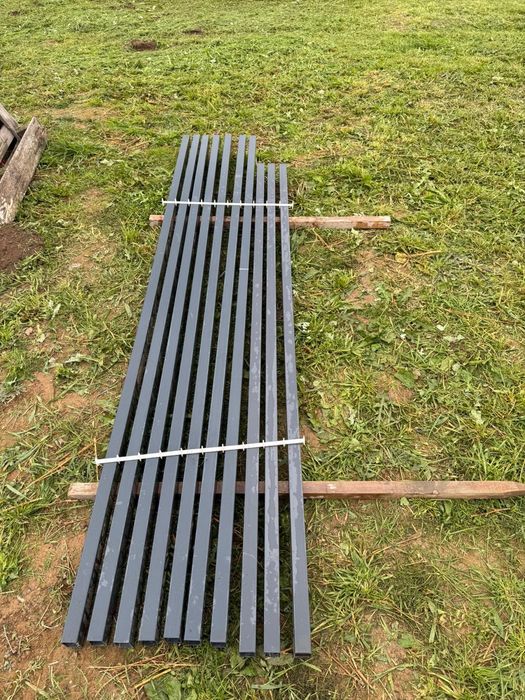 Słupek ogrodzeniowy 60x40 2mm antracyt