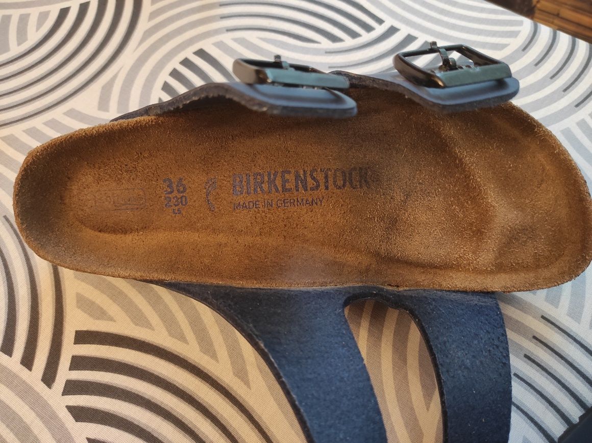 Босоніжки, сандалі шкіряні BIRKENSTOCK  36 р 23 см