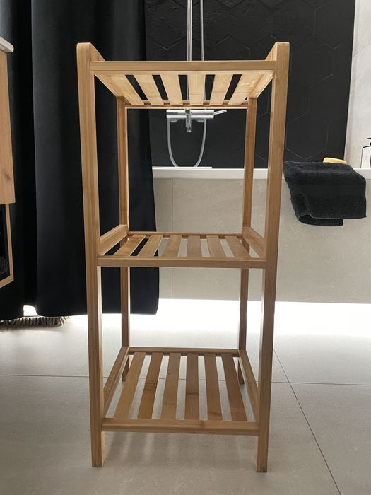 Bambusowa szafka łazienkowa stolik pomocniczy salon ikea