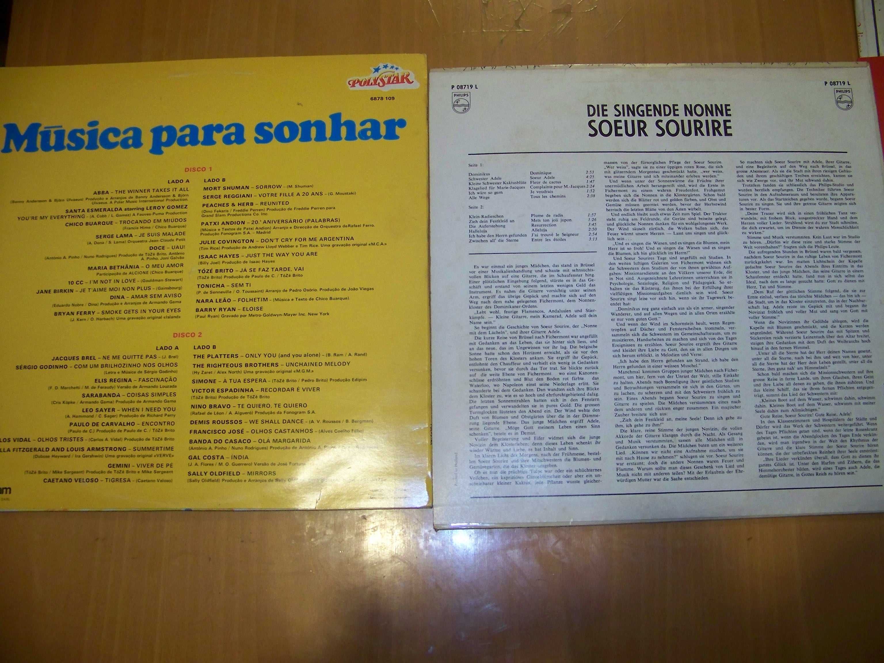lote de 13 discos antigos raros em vinil