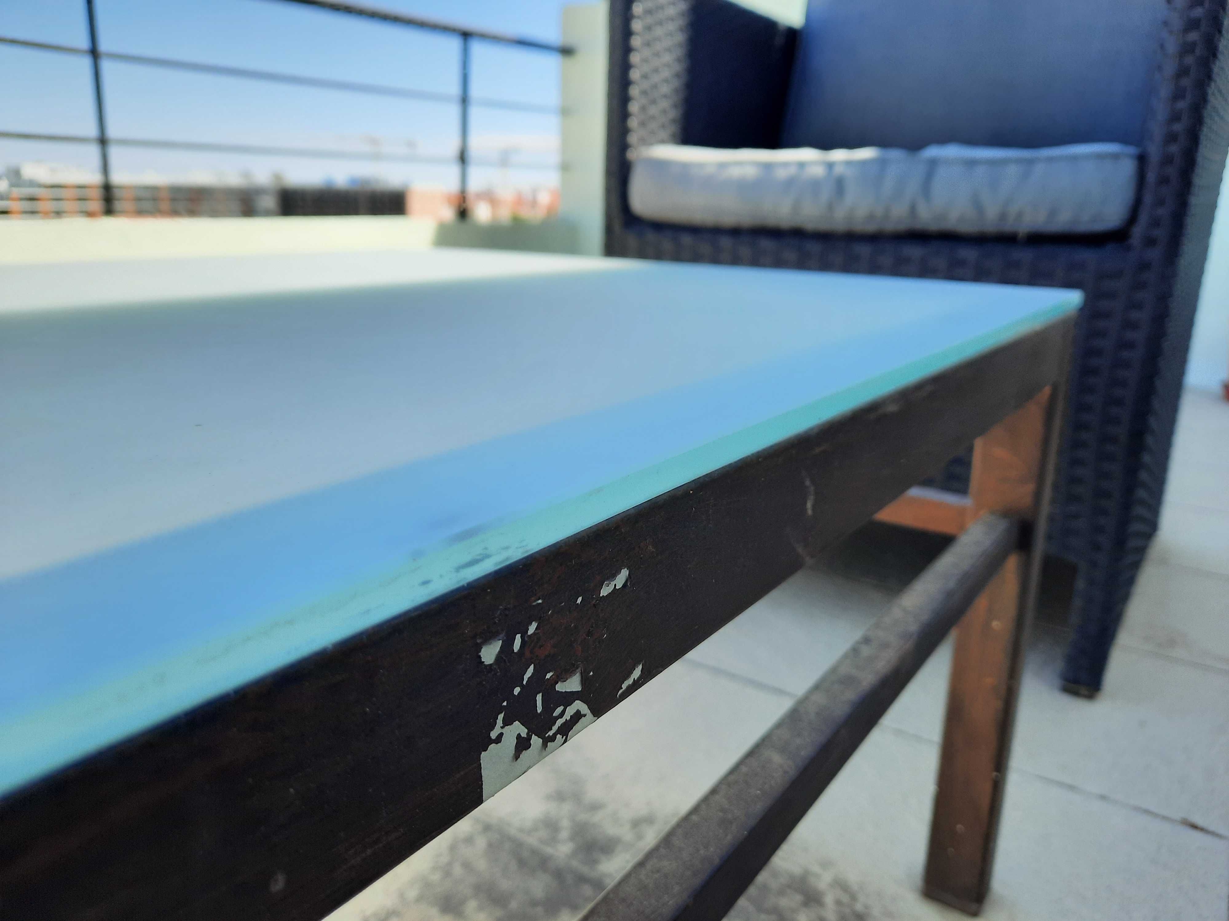 Conjunto de sofás e mesa exteriores para terraço/jardim