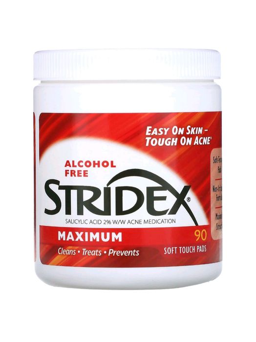 Stridex, Одношаговое средство от угрей