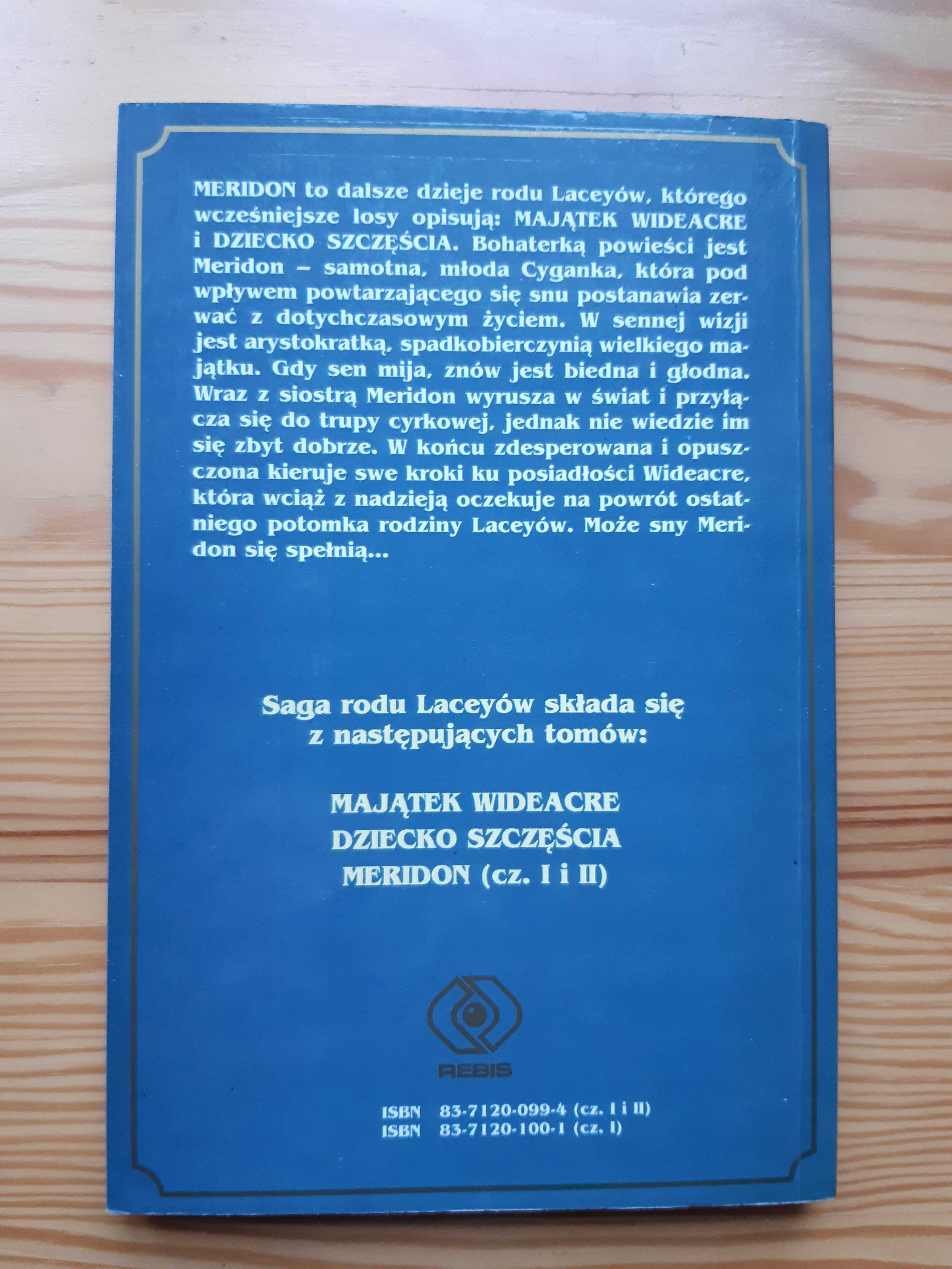 Meridon (tom 1). Philippa Gregory. Stan: bdb. Bezpieczna wysyłka.