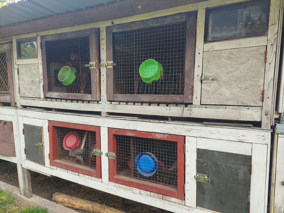 Продам гарні кролячі клітки б / у