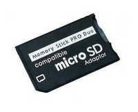 Adapter Karty Micro SD na Memory Stick PRO Duo ** Video-Play