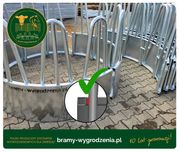 Pasnik 12 stanowiskowy na bele bardzo mocny , karmnik