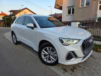 Audi Q3 nagłośnienie SONOS, S-line, skóry, serwis ASO