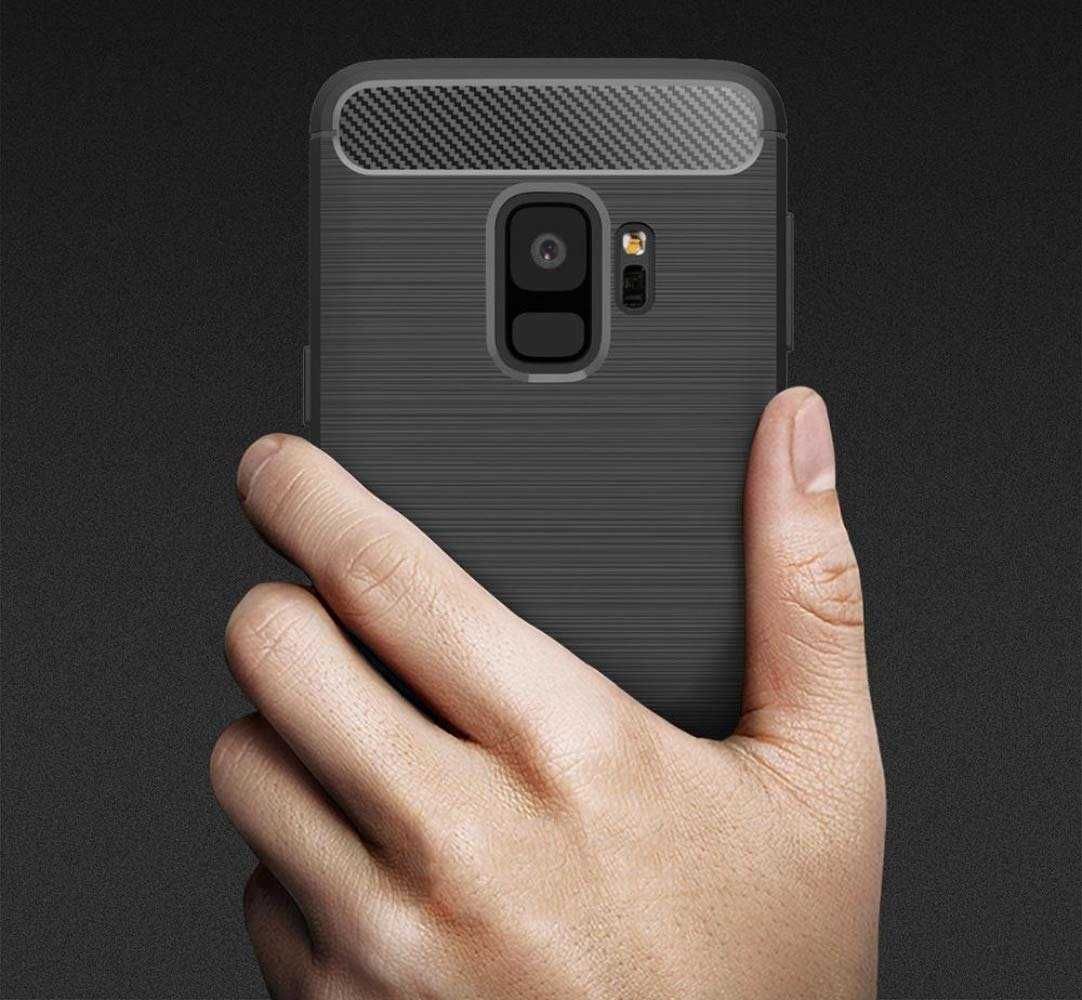 Etui o Samsung Galaxy S9 G960 Carbon Plecki Pancerne