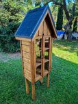 Biblioteczka ogrodowa! Gablota plenerowa! Biblioteka 04 zewnętrzna!