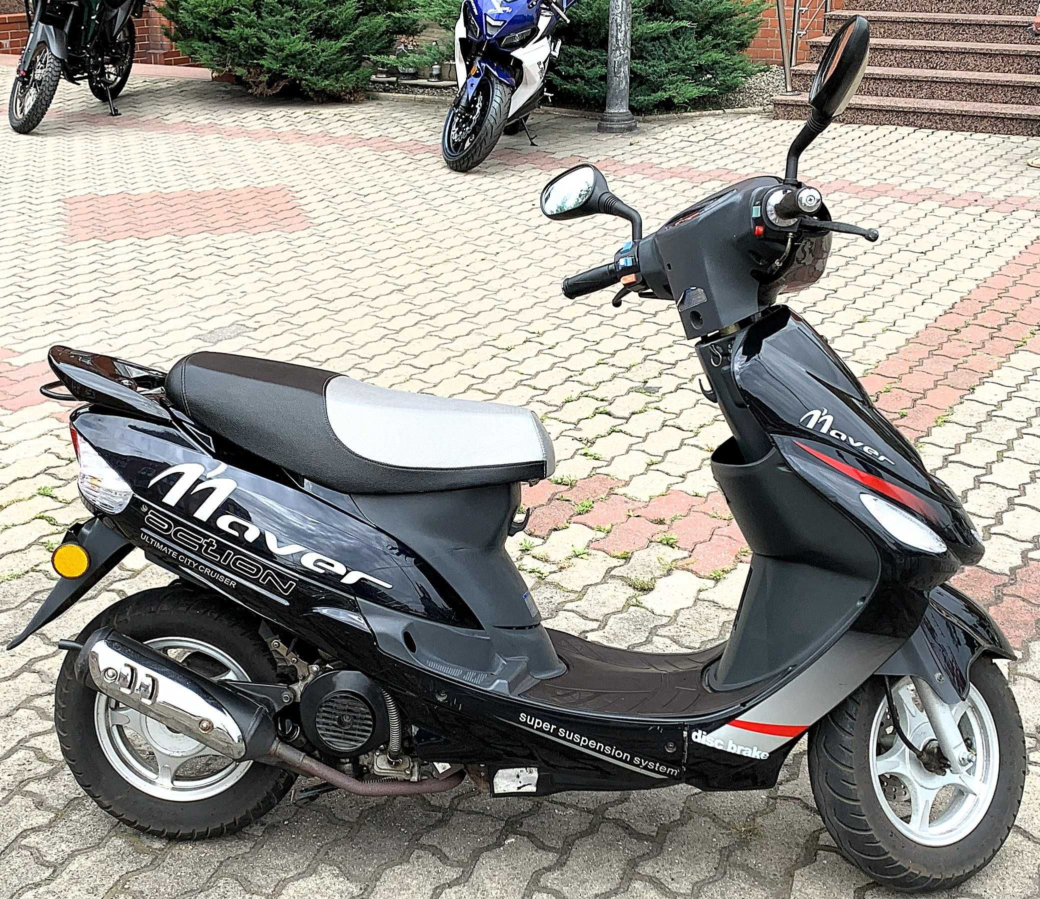 SKUTER BOATIAN MAVER 50cc 4T zarejestrowany ubezpieczony !! okazja !!!