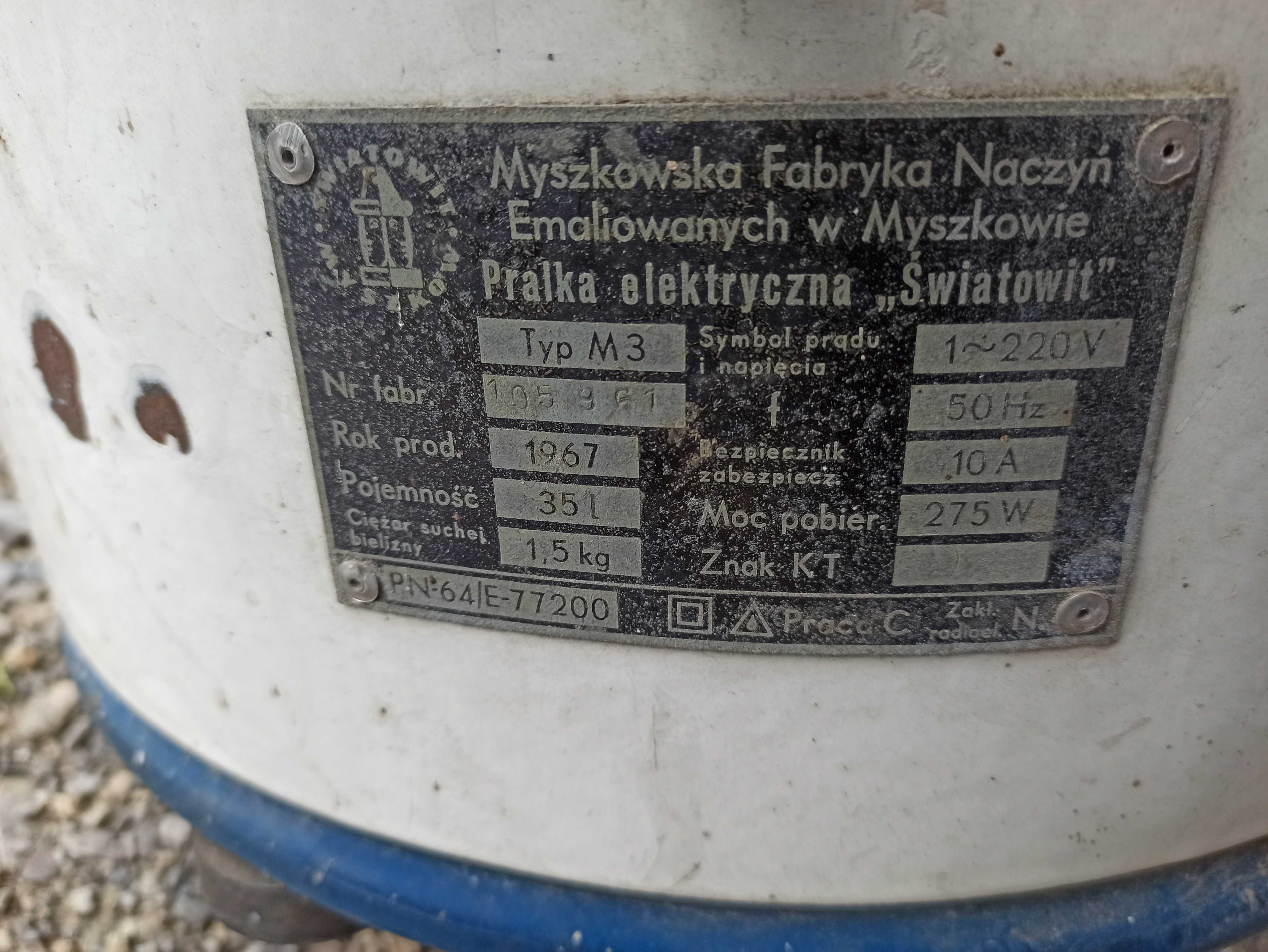 Pralka Światowit