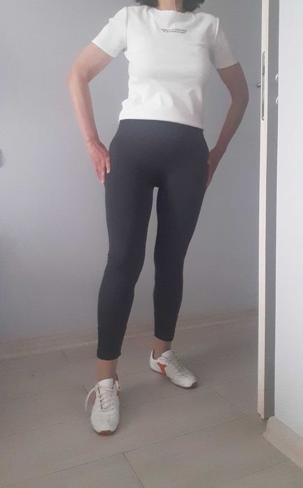 Легінси Lululemon темно-антрацитового кольора