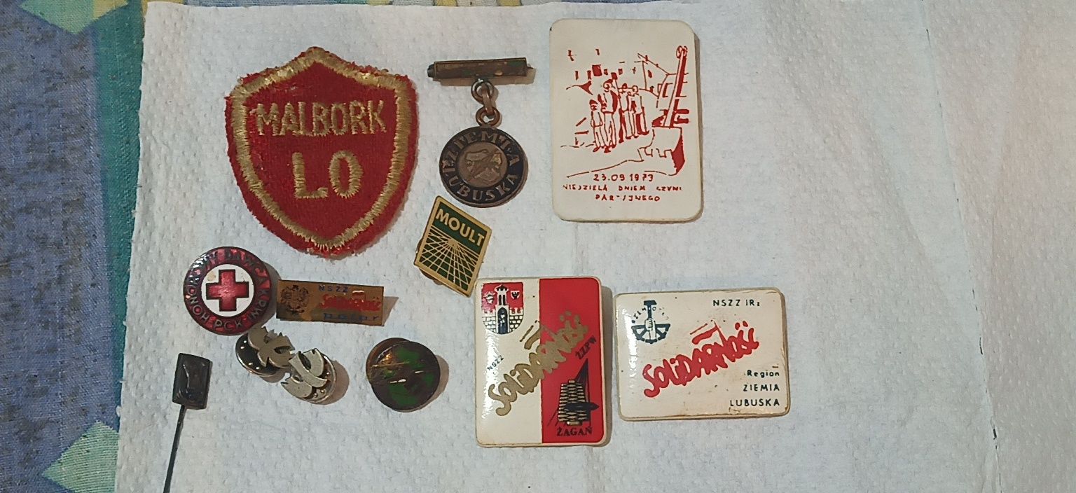 Wpinki Solidarność PTTK zestaw