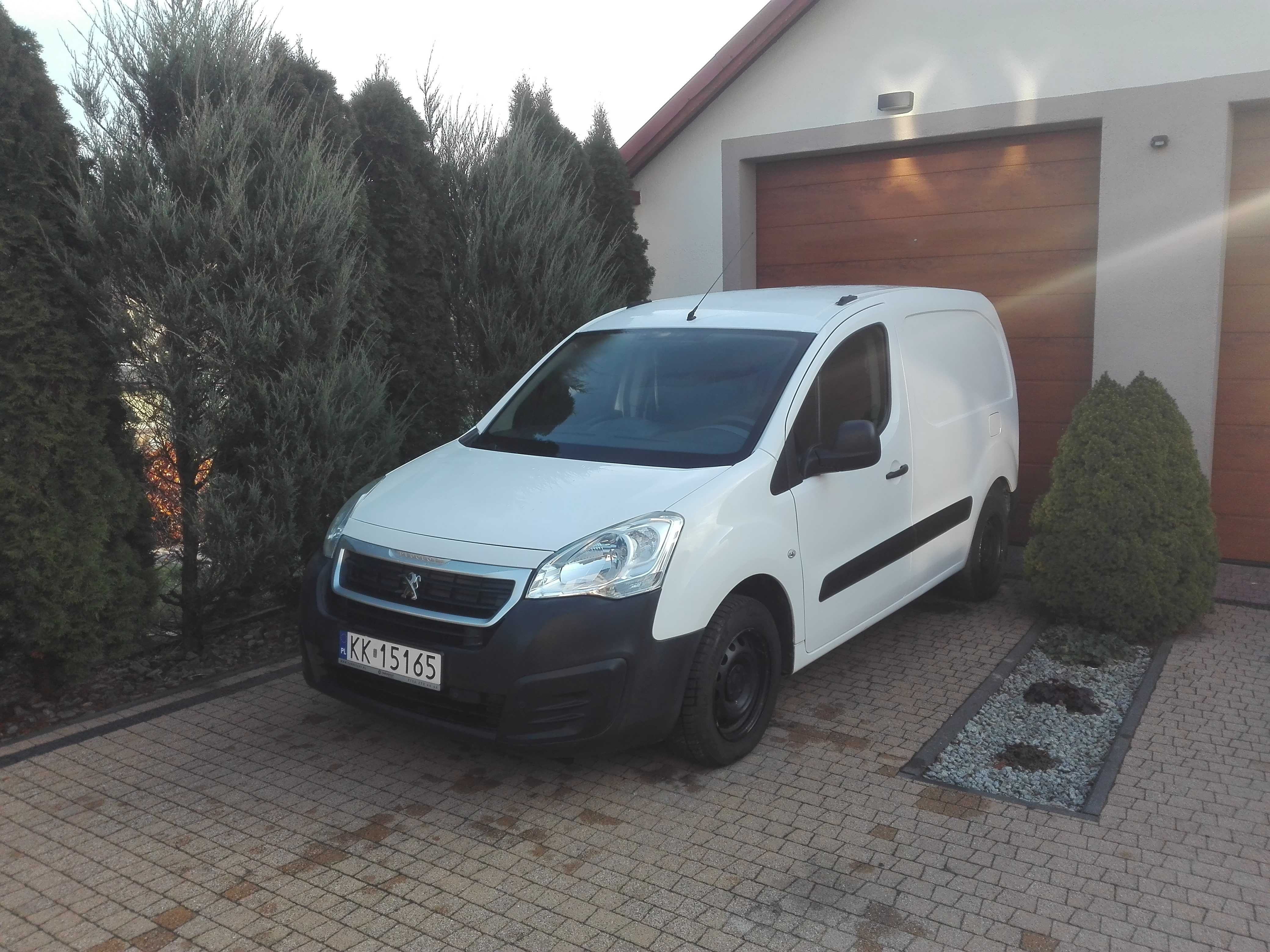 PEUGEOT Partner 1.6 HDi L1,Polski Salon ,Faktura Vat, 2017r.Ciężarowy.