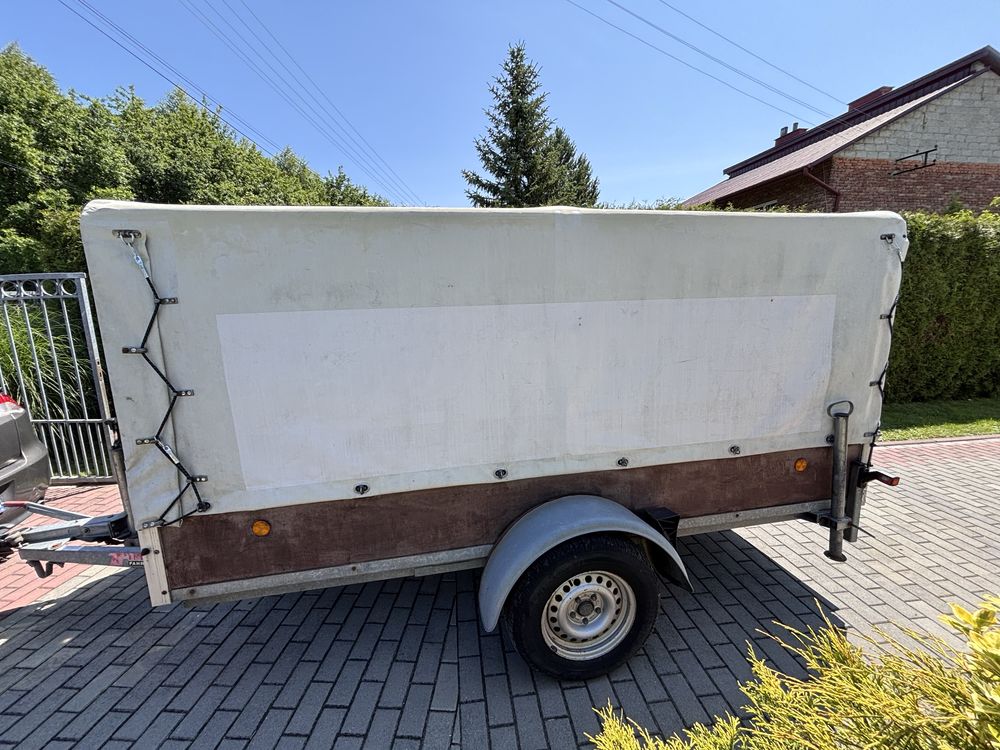 Przyczepa samochodowa z hamulcem 1500kg dmc