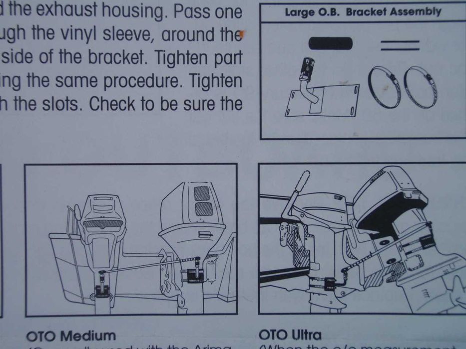 Polaczenie silnika ratunkowego z glownym - silniki zaburtowe E.Z.STEER