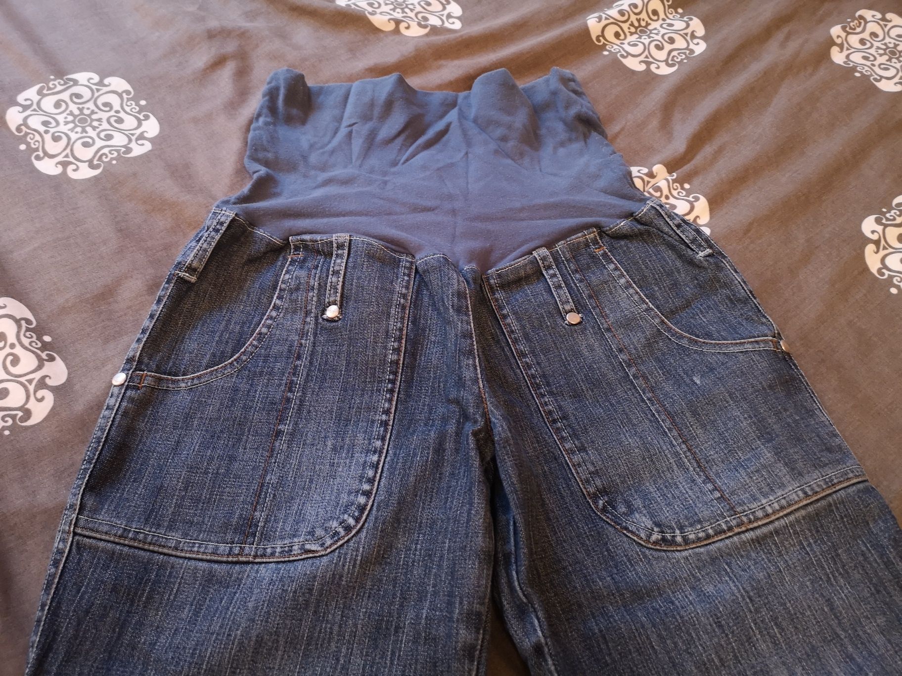 Spodnie ciążowe 9FESHION r. S jeansy