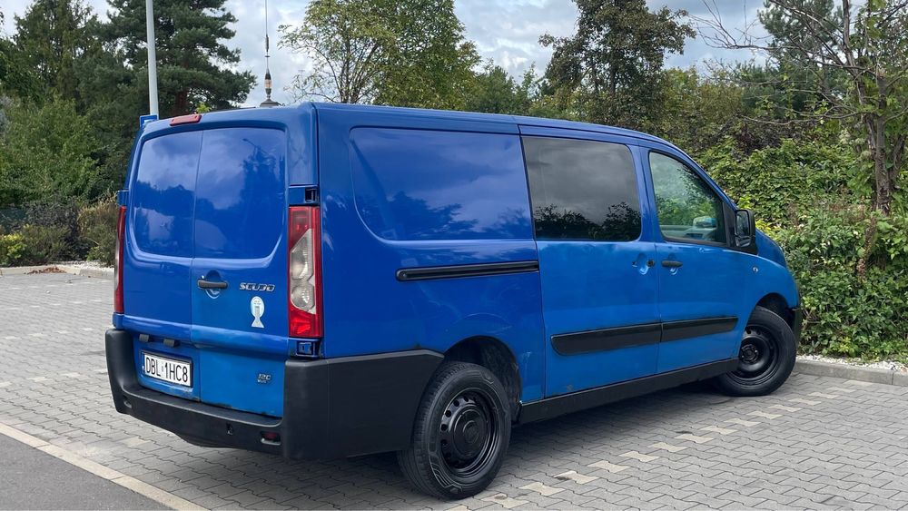 Fiat Scudo 2.0HDI // 4 Osob // Paka // Bez Korozji // Dobry Stan //