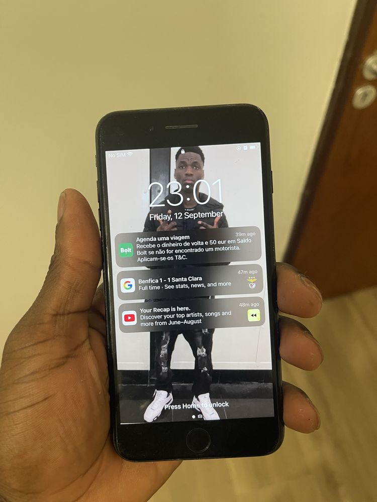 Iphone 7 plus em bom estado para uso normal
