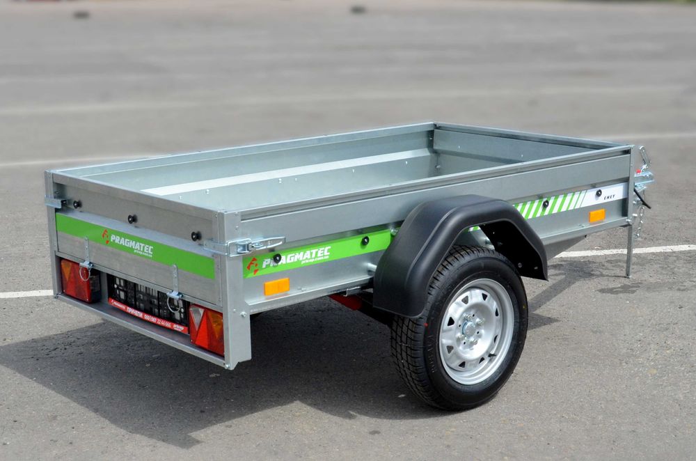Надлегкий легковий причіп Еней одноосний легковой прицеп ПРАГМАТЕК