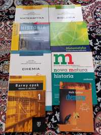 Historia, chemia, matematyka, biologia