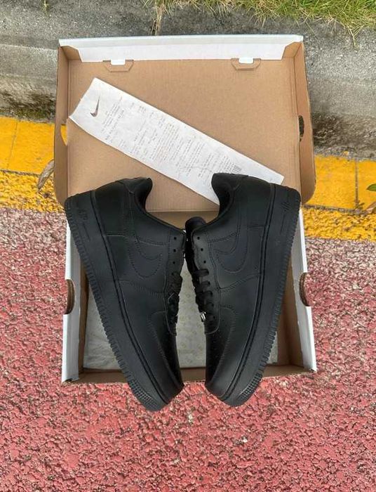 "Buty Oryginalne" Nike Air Force 1 czarny Rozmiar.39