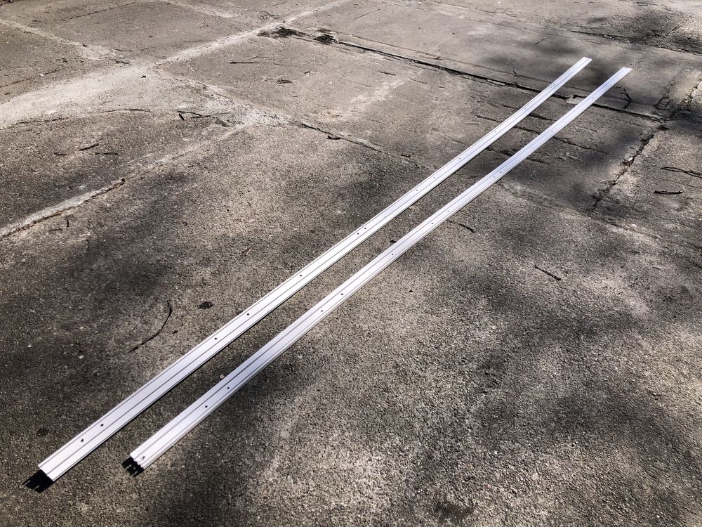 Karnisz przysufitowy plastikowy podwójny 400cm