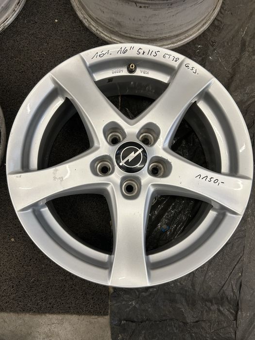 161 Felgi Aluminiowe OPEL R 16 5x105 Bardzo Ładne