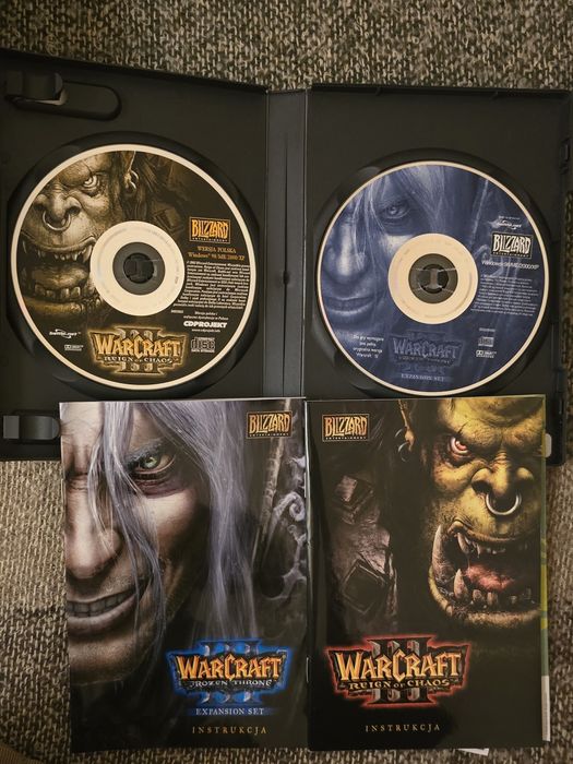 Warcraft III: Reign of Chaos + DODATEK - Platynowa Kolekcja (PL)