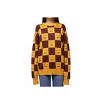 Светр Acne Studios Face Maglia jacquard wool sweater Orange